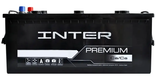 Акумулятор вантажний INTER Premium 225Ah 1500A